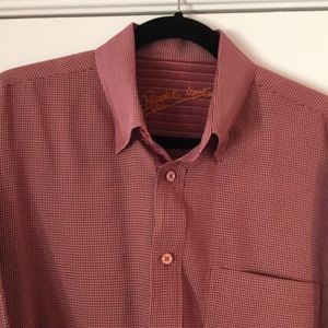 Men’s Bugatchi button down shirt